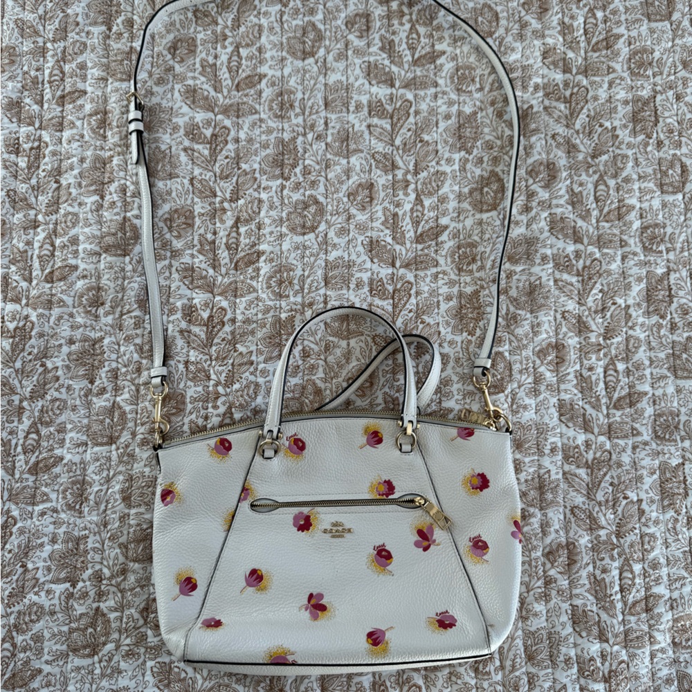 Coach Prairie Satchel with Floral Print
